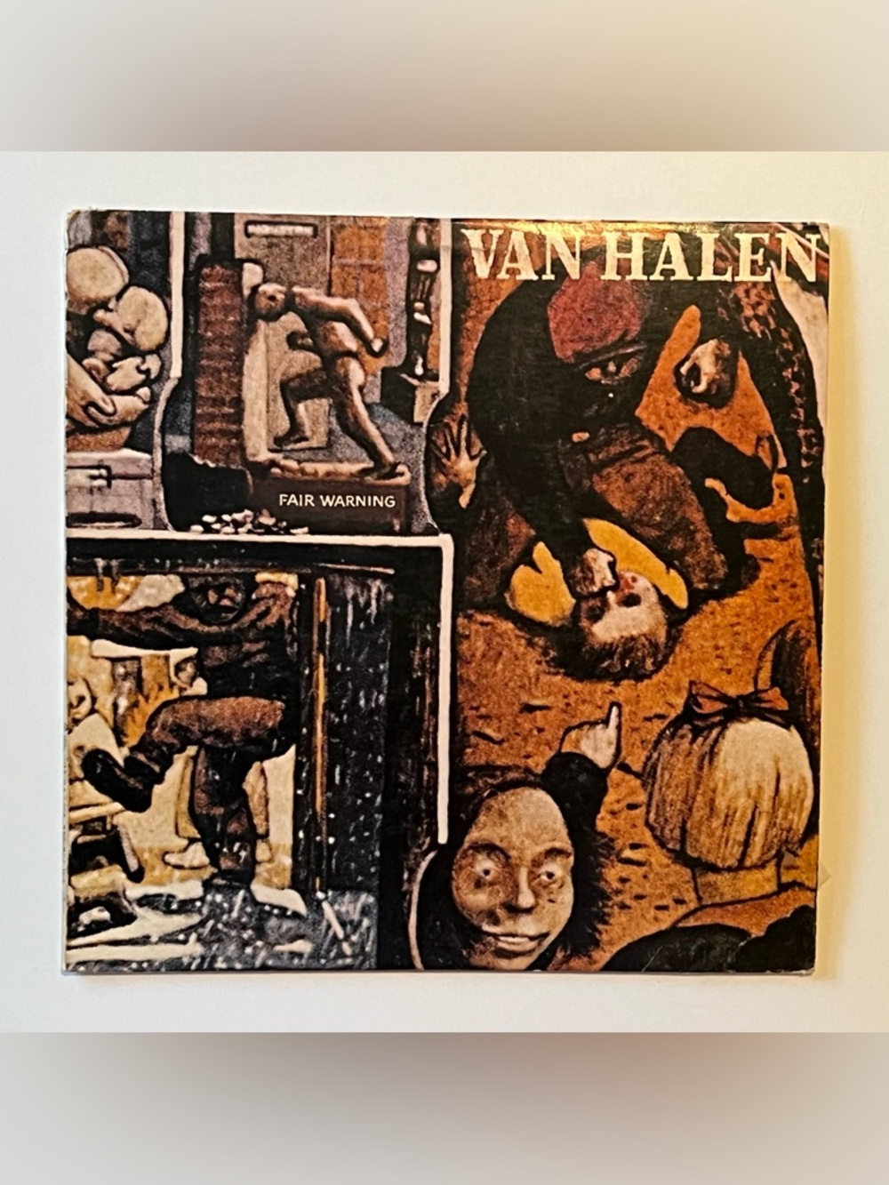Van Halen Fair Warning LP 1981 US Warner Bros HS 3540 EX/EX Clean Copy - Picture 2 of 11
